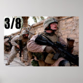 Poster 3/8 Marines en Irak (Devant)