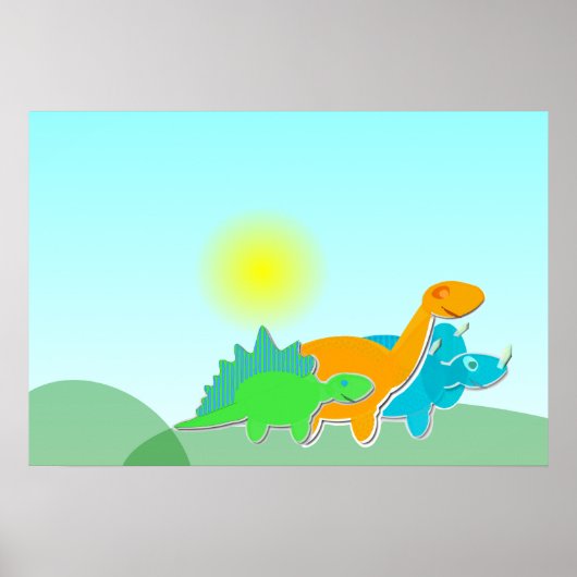 Poster 3 Amis Dinosaur (Devant)