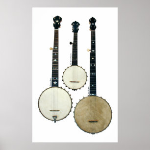 Poster 3 Banjos