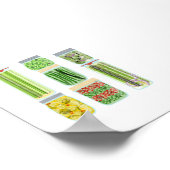 Poster #3 Bocaux de canne à nourriture (Coin)