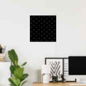 Poster 3-D Look Silver Star of David (Bureau à domicile)