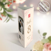 Poster 3 en 1 Numéro de tableau, Menu et Carte photo (Tél