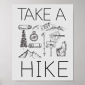 Poster 3 faire une randonnée (Devant)