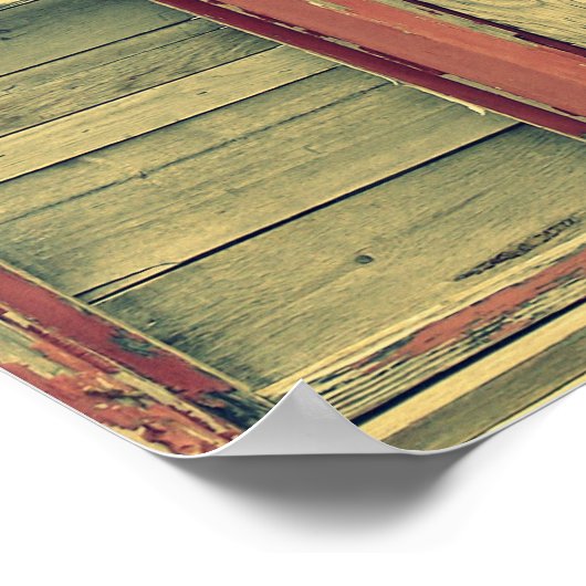 Poster 3 fenêtres cassées (Coin)