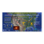 Poster 3 Grands Éclipses Américains Alef Tav Jugement (Devant)