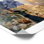 Poster #3 L'introduction de la liturgie slave, Mucha (Coin)