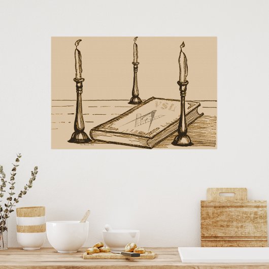 Poster 3-Lumières (Cuisine)