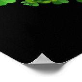 Poster 3 Mignons Trois Chats Cadeau Saint-Patrick Kitty I (Coin)