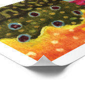 Poster 3 Peau de truite : Broyage, Arc-en-ciel, Brown - P (Coin)