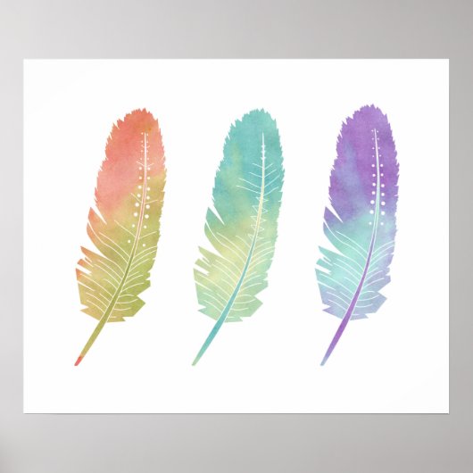 Poster 3 plumes (Devant)