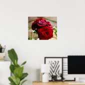Poster 3 Roses dans l'affiche Bloom (Bureau à domicile)