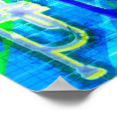 Poster 3 trompettes Abstraites (Coin)