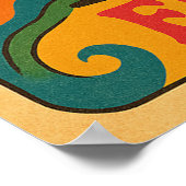 Poster 3, Vrede, Liefde & Muziek,  (Hoek)