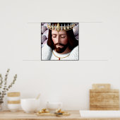 Poster 3D Look AI Roi de l'Univers Jésus (Cuisine)