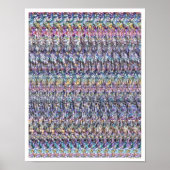 Poster 3D "Night-Mare" 11 pouces x 14 par Magic Ey (Devant)