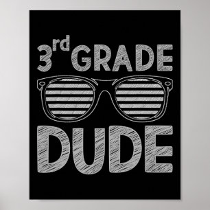 Poster 3e année Dude Troisième année Enseignants Étudiant