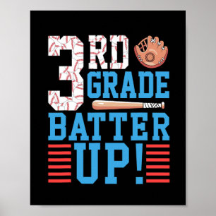 Poster 3e année Retour à l'école 3e année Batterie vers l