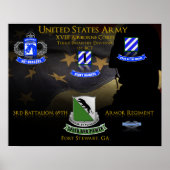 Poster 3e bataillon, 69e régiment d'artillerie (3-69 AR) (Devant)