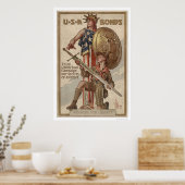 Poster 3e Campagne de prêts Liberty Scouts de garçon (res (Cuisine)