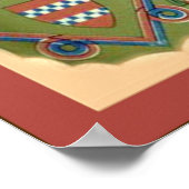 Poster 3e croisade ~ Temple des chevaliers (Coin)