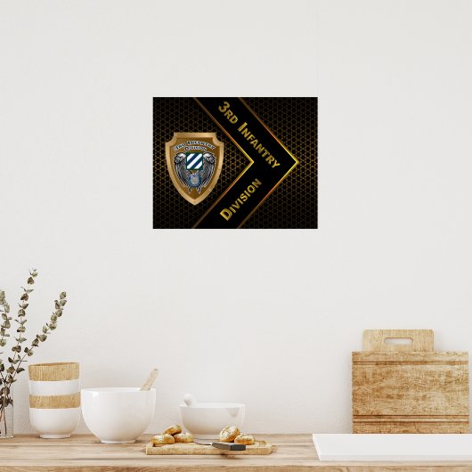 Poster 3e division d'infanterie (Cuisine)