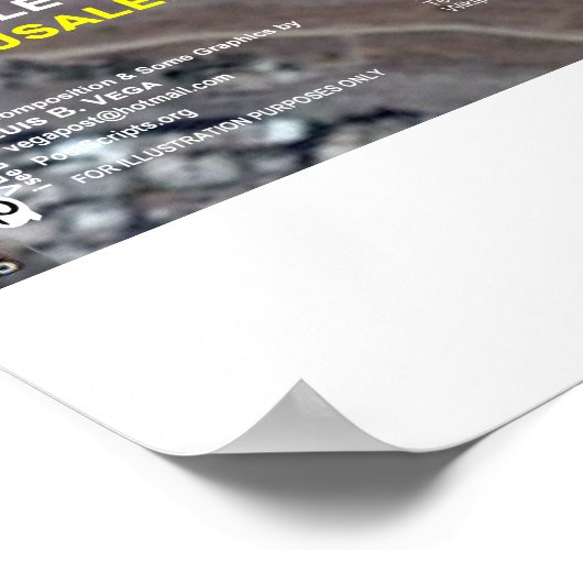 Poster 3e Plan du Temple (Coin)