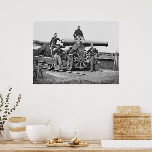 Poster 3e Régiment, Massachusetts Artillerie lourde : 186 (Cuisine)