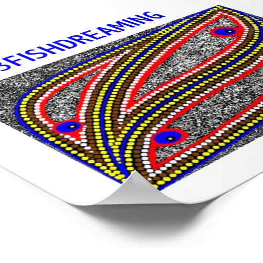 POSTER 3FISHDREAMING (Coin)