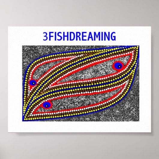 POSTER 3FISHDREAMING (Devant)