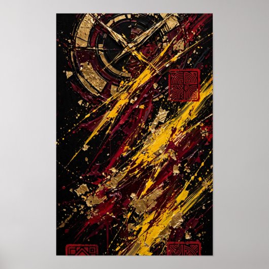 Poster 3h33 AM n° 2 — Statique (Devant)