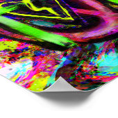 Poster 404 Message d'erreur Cyberpunk Dystopian Future Ar (Coin)