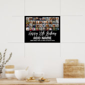 Poster 40 Collage de photos - 4 rangées 10 colonnes - Ann (Cuisine)