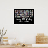 Poster 40 Collage de photos - 4 rangées 10 colonnes - Ann (Cuisine)