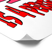 Poster 40 est 4 10 parfait (PINK) (Coin)