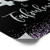 Poster 40 et fabuleuse fête d'anniversaire Signal noir & (Coin)