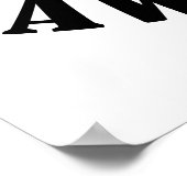 Poster 40 et génial ! (Coin)