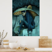 Poster *~* 40 FD3 Enchantant Imaginaire nymphe esprit (Cuisine)