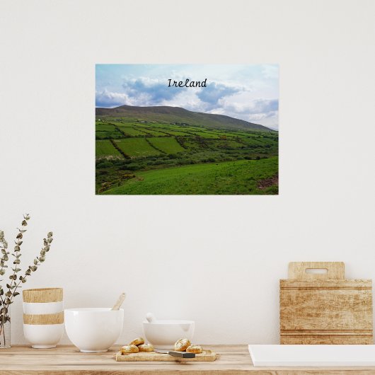 Poster 40 nuances de vert (Cuisine)