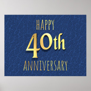 Poster 40e anniversaire