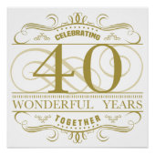 Poster 40e anniversaire (Devant)