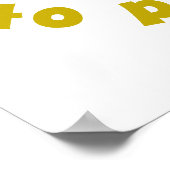 Poster 40e anniversaire Âgé à la perfection (Coin)