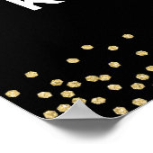 Poster 40e anniversaire Black Gold Photo Party (Coin)