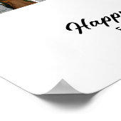 Poster 40e anniversaire Numéro 40 Collage photo Anniversa (Coin)