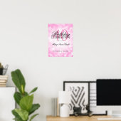 Poster 40e anniversaire Pink Winter Wonderland (Bureau à domicile)