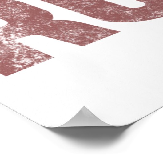 Poster 40e anniversaire Rocks (Coin)