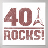 Poster 40e anniversaire Rocks (Devant)