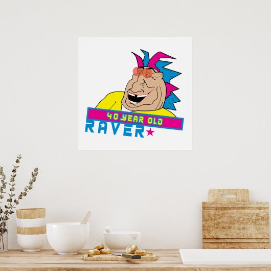 Poster 40yraver (Cuisine)