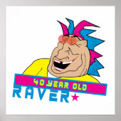 Poster 40yraver (Devant)