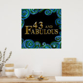 Poster 43e anniversaire  (Cuisine)