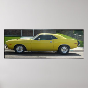 Poster 440 Wedge Dodge Challenger